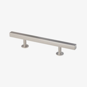 #11-103 7" Square Bar Pull in Brushed Nickel