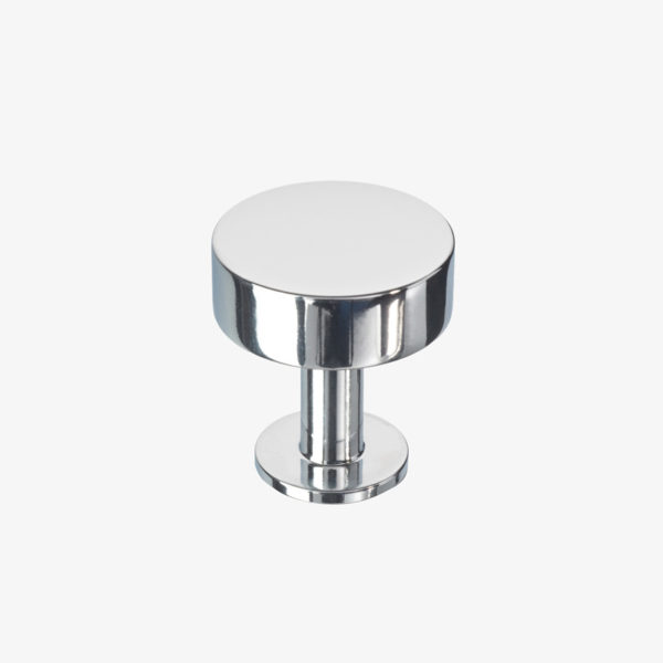 #21-001 Disc Knob in Polished Chrome