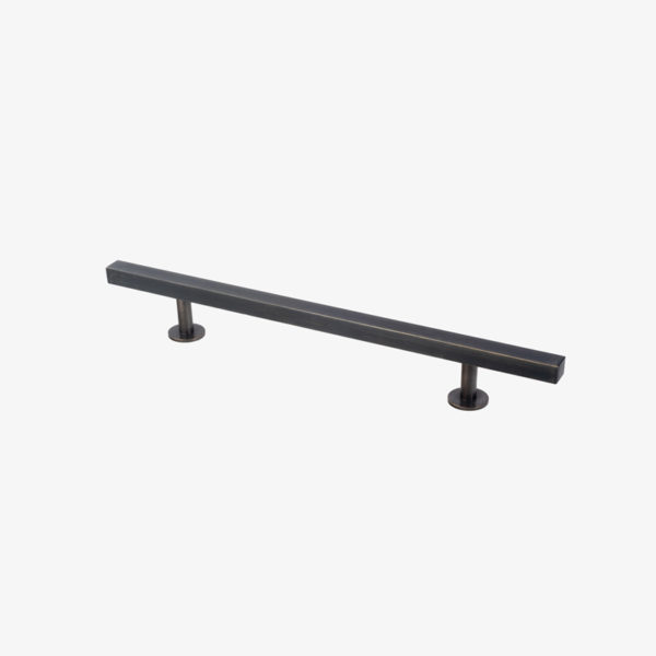 #61-107 Square Bar Appliance Handle in Oil Rubbed Bronze Finish