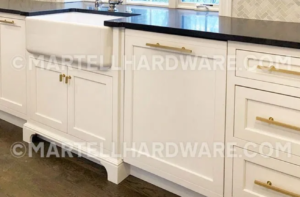 Martell - Shaker Style Kitchen featuring Brushed Brass