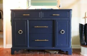 Pencil Shavings Studio - Before & After: Grandmother's Vintage Buffet